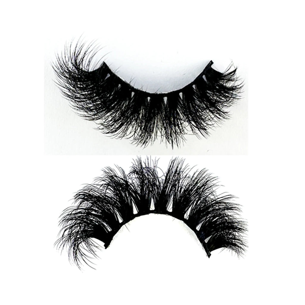 7Pairs Cat Eye Lashes Fluffy Faux Mink Lashes 8D Wispy Lashes