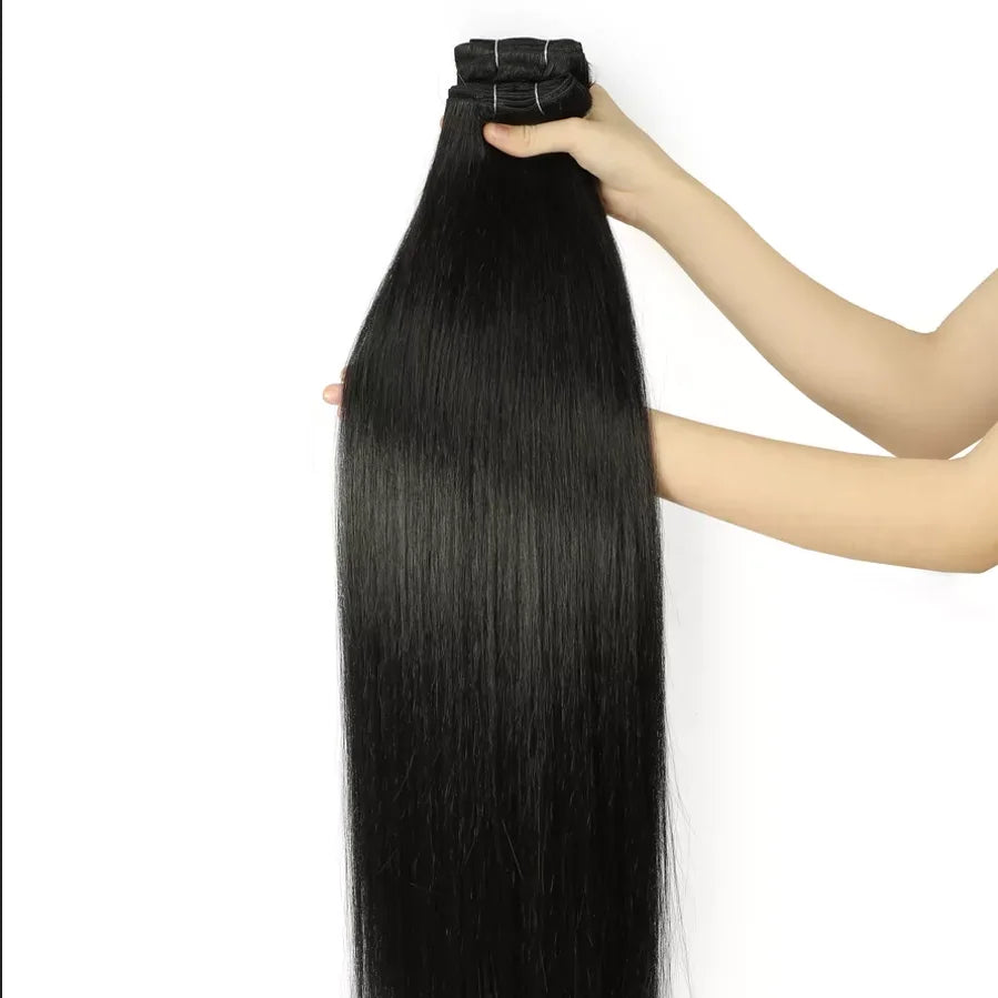 36inch Straight Hair Bundles Extensions Smooth Ombre Hair