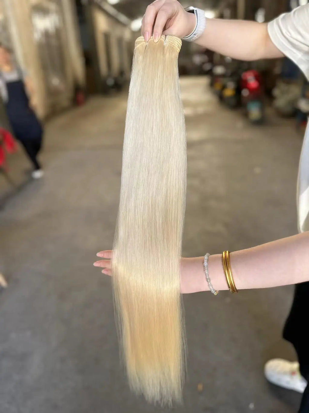 36inch Straight Hair Bundles Extensions Smooth Ombre Hair