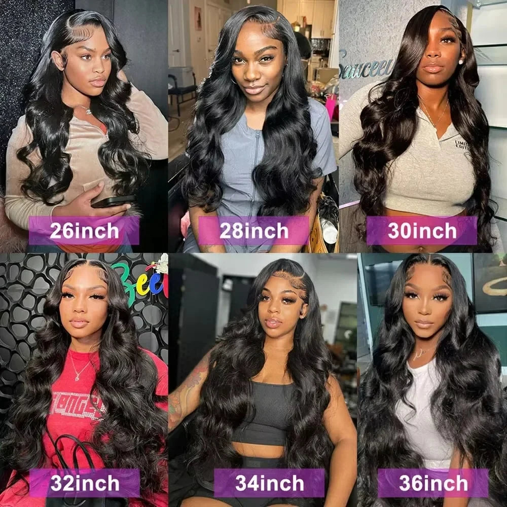 kRosabeauty Human Hair Bundles Body Wave 22 22 22 22 Inch 100% Unprocessed Brazilian Virgin Hair Weave Real Human Hair Natural