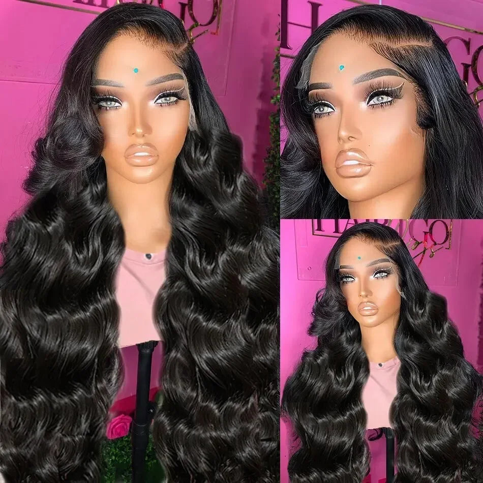 6x4 22inch Glueless Wig Ready To Wear Brazilian Lace Frontal Wig