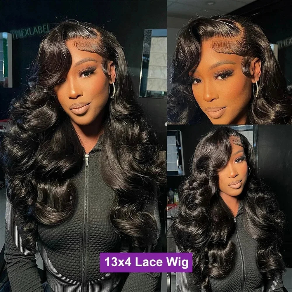 6x4 22inch Glueless Wig Ready To Wear Brazilian Lace Frontal Wig