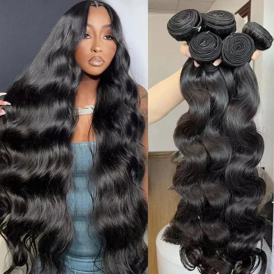 22 22 22 22 Inch 100% Human Hair Bundles Body Wave